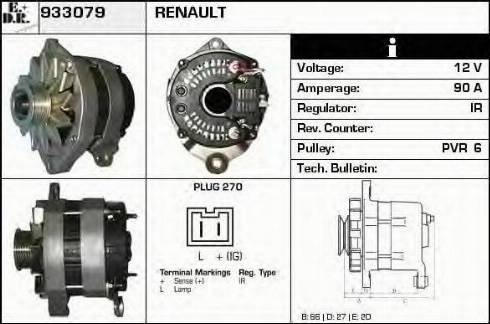 EDR 933079 - Ģenerators adetalas.lv