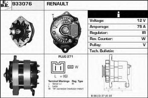 EDR 933076 - Ģenerators adetalas.lv