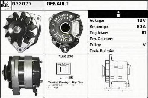 EDR 933077 - Ģenerators adetalas.lv