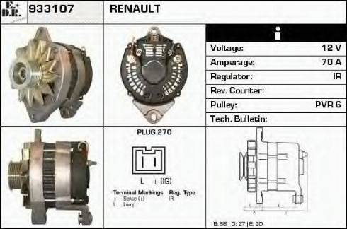 EDR 933107 - Ģenerators adetalas.lv