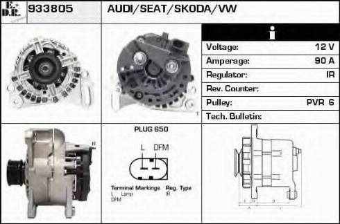 EDR 933805 - Ģenerators adetalas.lv