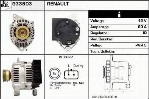 EDR 933803 - Ģenerators adetalas.lv