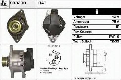 EDR 933399 - Ģenerators adetalas.lv