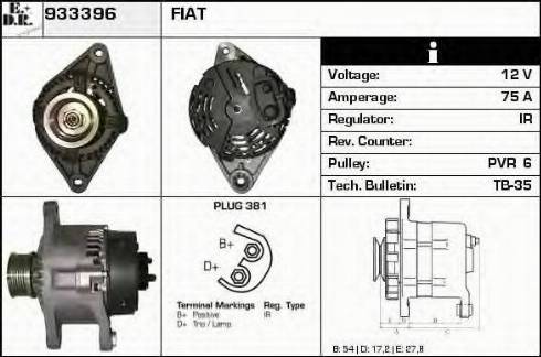 EDR 933396 - Ģenerators adetalas.lv