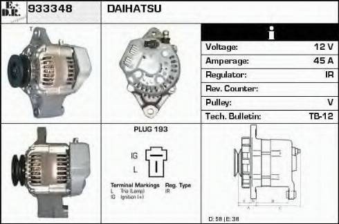 EDR 933348 - Ģenerators adetalas.lv