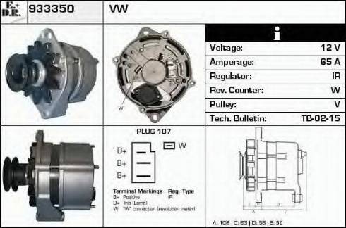 EDR 933350 - Ģenerators adetalas.lv