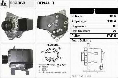 EDR 933363 - Ģenerators adetalas.lv