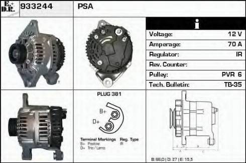 EDR 933244 - Ģenerators adetalas.lv