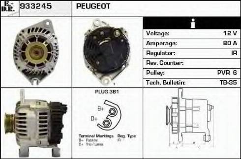 EDR 933245 - Ģenerators adetalas.lv