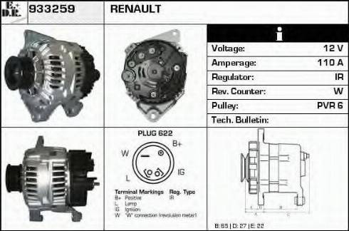 EDR 933259 - Ģenerators adetalas.lv