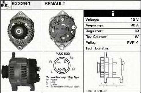 EDR 933264 - Ģenerators adetalas.lv