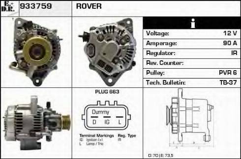 EDR 933759 - Ģenerators adetalas.lv