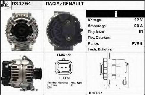 EDR 933754 - Ģenerators adetalas.lv