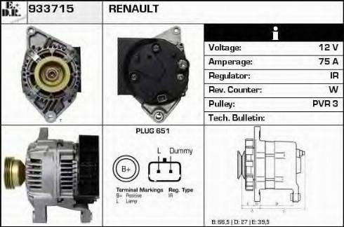 EDR 933715 - Ģenerators adetalas.lv