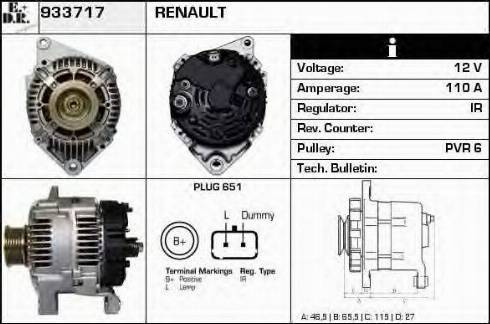 EDR 933717 - Ģenerators adetalas.lv