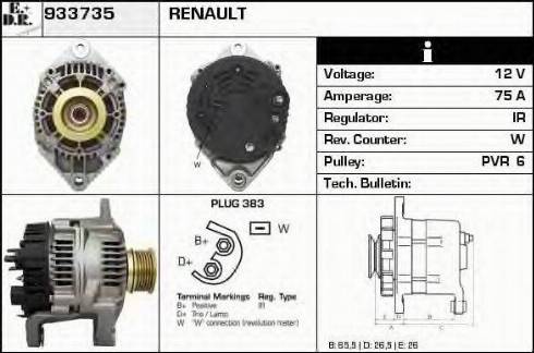 EDR 933735 - Ģenerators adetalas.lv