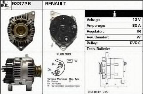 EDR 933726 - Ģenerators adetalas.lv