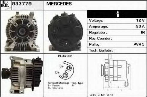 EDR 933779 - Ģenerators adetalas.lv