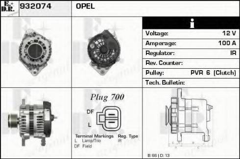 EDR 932074 - Ģenerators adetalas.lv