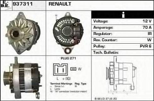 EDR 937311 - Ģenerators adetalas.lv