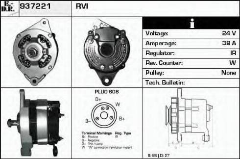 EDR 937221 - Ģenerators adetalas.lv