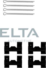 Elta Automotive EA8510 - Piederumu komplekts, Disku bremžu uzlikas adetalas.lv