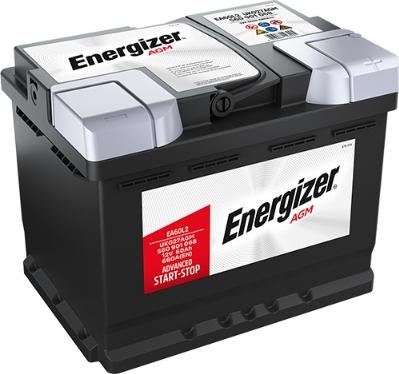 ENERGIZER EA60-L2 - Startera akumulatoru baterija adetalas.lv