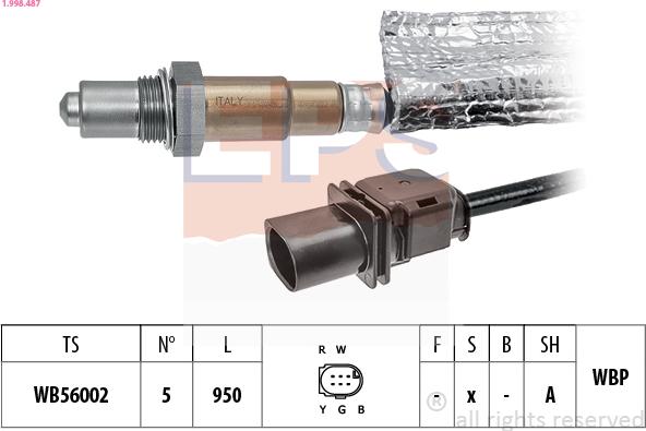 EPS 1.998.487 - Lambda zonde adetalas.lv