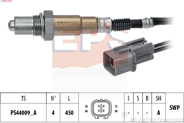 EPS 1.998.359 - Lambda zonde adetalas.lv