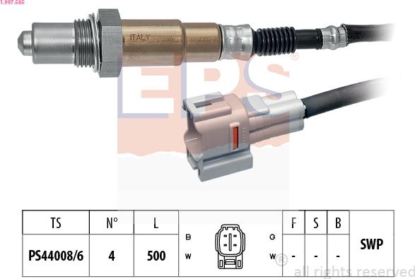 EPS 1.997.565 - Lambda zonde adetalas.lv