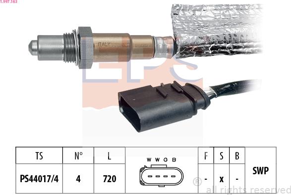 EPS 1.997.163 - Lambda zonde adetalas.lv