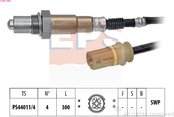 EPS 1.997.298 - Lambda zonde adetalas.lv