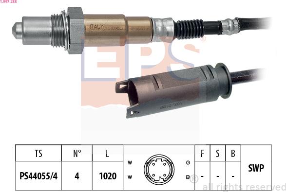 EPS 1.997.255 - Lambda zonde adetalas.lv