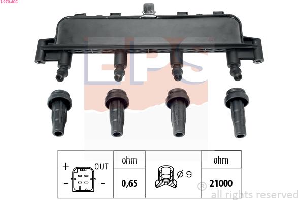 EPS 1.970.405 - Aizdedzes spole adetalas.lv