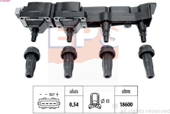 EPS 1.970.407 - Aizdedzes spole adetalas.lv