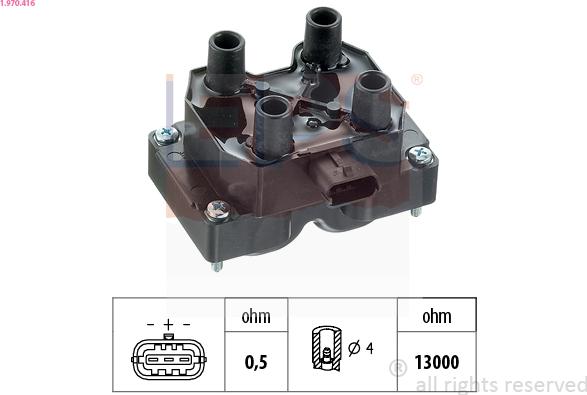 EPS 1.970.416 - Aizdedzes spole adetalas.lv