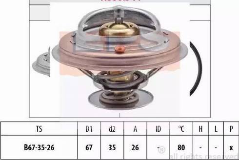 EPS 1.880.544S - Termostats, Dzesēšanas šķidrums adetalas.lv