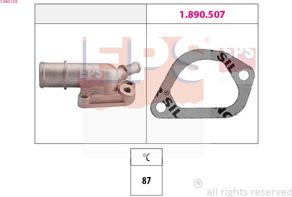 EPS 1.880.159 - Termostats, Dzesēšanas šķidrums adetalas.lv