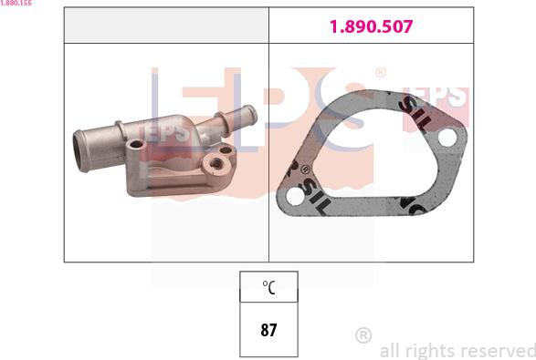 EPS 1.880.155 - Termostats, Dzesēšanas šķidrums adetalas.lv