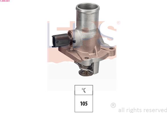 EPS 1.880.861 - Termostats, Dzesēšanas šķidrums adetalas.lv