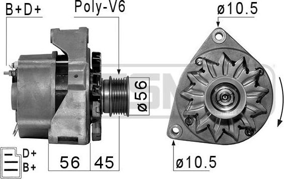 ERA 14965R - Ģenerators adetalas.lv