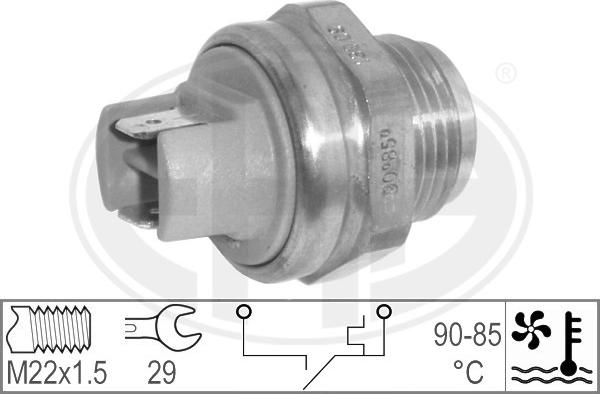 ERA 330563 - Termoslēdzis, Radiatora ventilators adetalas.lv