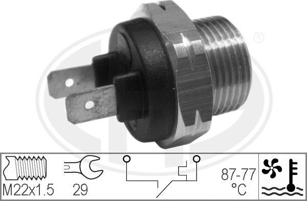 ERA 330167 - Termoslēdzis, Radiatora ventilators adetalas.lv