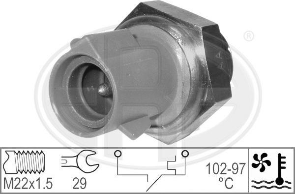 ERA 330185 - Termoslēdzis, Radiatora ventilators adetalas.lv