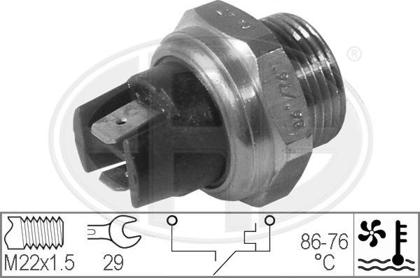 ERA 330292 - Termoslēdzis, Radiatora ventilators adetalas.lv