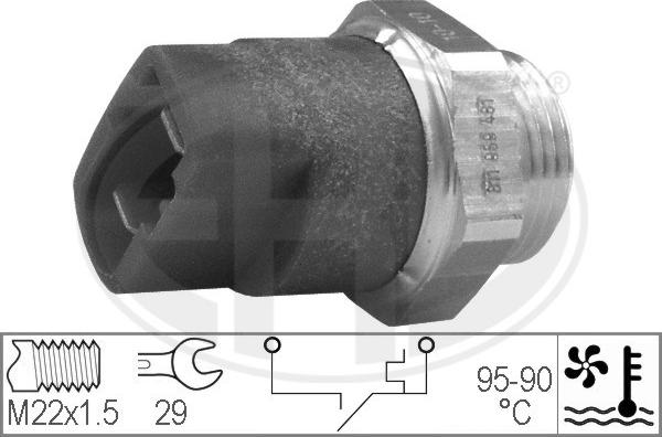 ERA 330297 - Termoslēdzis, Radiatora ventilators adetalas.lv