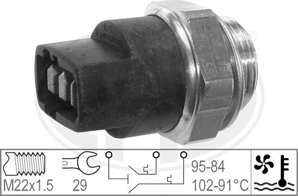 ERA 330268 - Termoslēdzis, Radiatora ventilators adetalas.lv