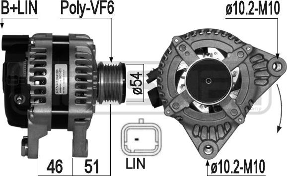 ERA 210973 - Ģenerators adetalas.lv