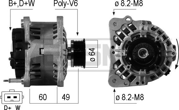 ERA 210598 - Ģenerators adetalas.lv