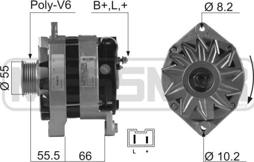 ERA 210564R - Ģenerators adetalas.lv